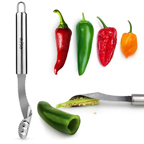 ESRE Stainless Steel Pepper Core Remover