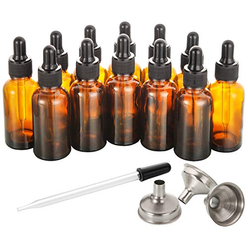 Essential Oil Dropper Bottles with Accessories