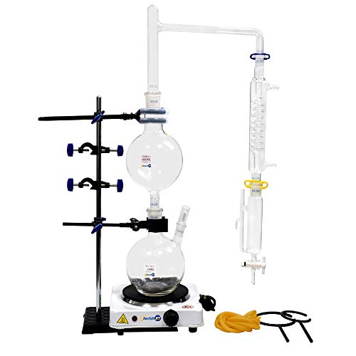 Essential Oils Extraction Apparatus Glass Distillation Kit