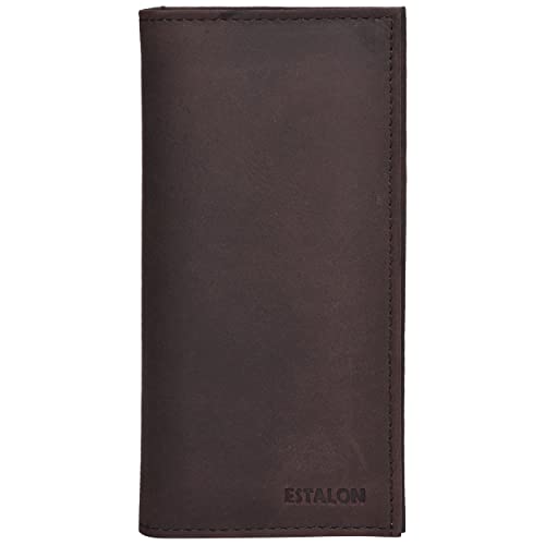 ESTALON Check Book Cover - Leather Standard Register Case