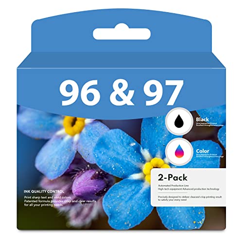 Etechwork Compatible Remanufactured 96 | C9348FN & 97 C9363WN Ink Cartridge Replacement
