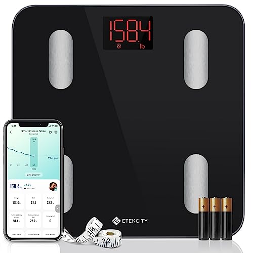 Etekcity Bluetooth Smart Scale for Body Weight and Fat