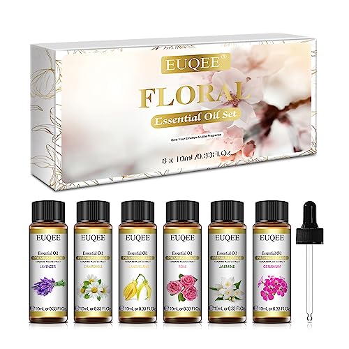 EUQEE Floral Essential Oils Set