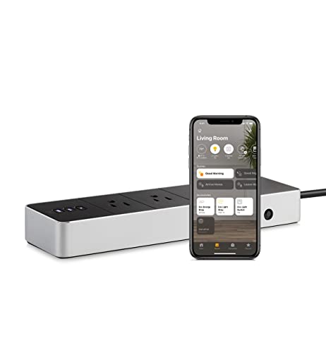 Eve Energy Strip - Apple HomeKit Smart Home Triple Outlet