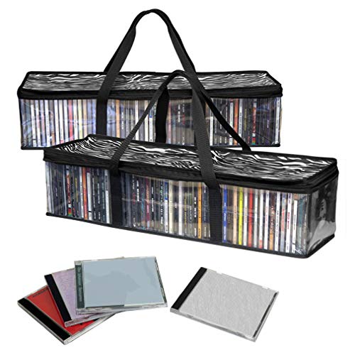 Evelots CD Storage Bags: Protect and Showcase Your Music Collection