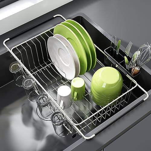 Expandable Stainless Steel Dish Drainers
