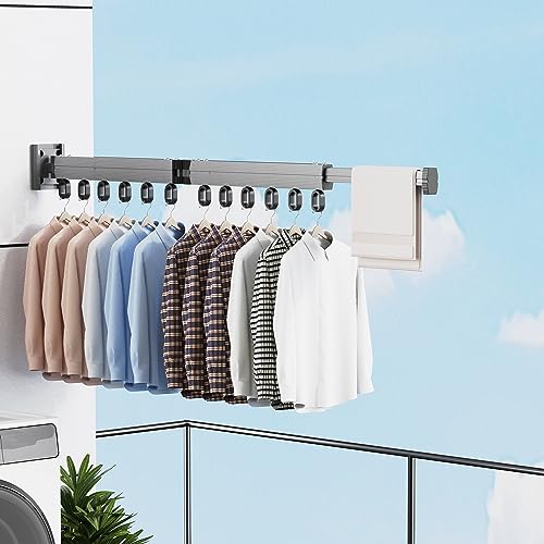 EXQ Home Laundry Drying Rack Wall Mount