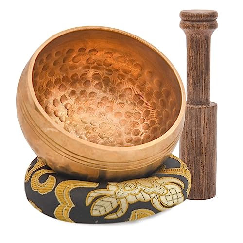 Exquisite 3.5” Tibetan Singing Bowl Set