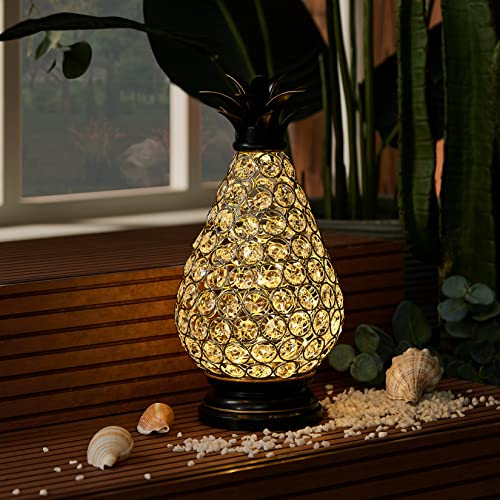 Exquisite Crystal Pineapple Lamp for Captivating Home Decor
