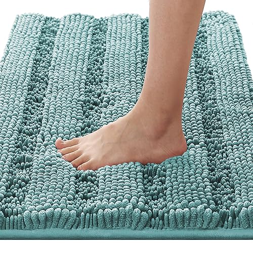 Extra Thick Chenille Striped Rug