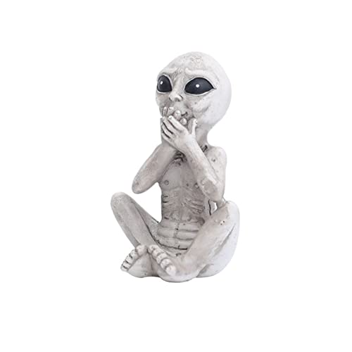 Extraterrestrial Figurine for Indoor/Outdoor Decor