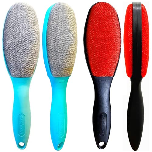 Ezclean 4Pack Lint Brush for Clothes and Furniture