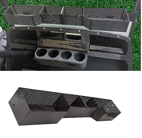 EZGO Golf Cart Front Inner Dash Storage Basket and Rack