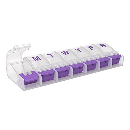 Ezy Dose Weekly Pill Organizer, Large Compartments