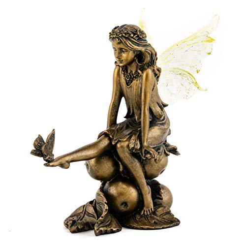Fairy with Butterfly Statue