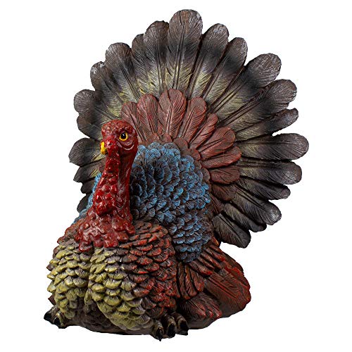 Fall Harvest Turkey Tabletop Figurine