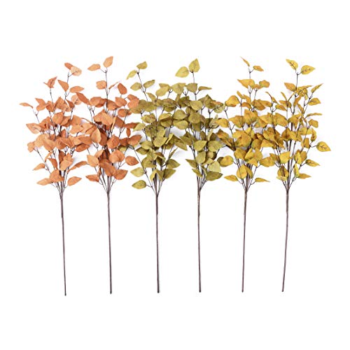 Fall Picks Fall Stems Artificial Leaves Stems