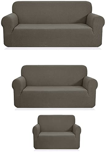 Fancy Collection Slipcover Set - Grey