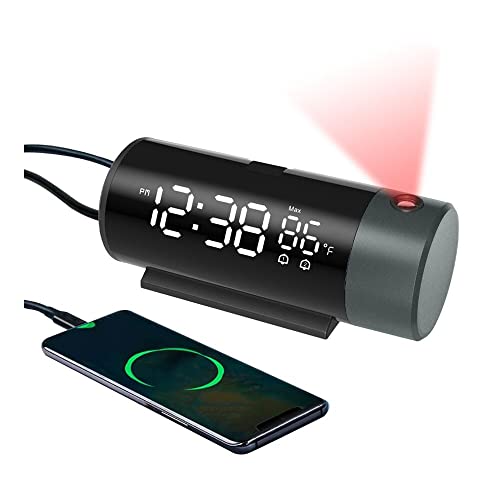 FanJu Projection Alarm Clock