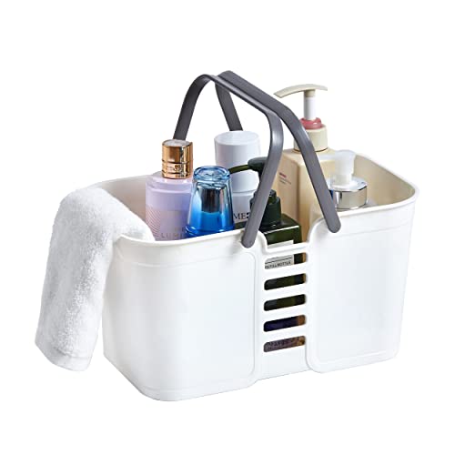 FANWU Shower Caddy Basket Tote - Portable Plastic Storage