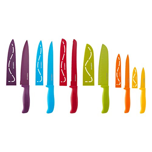 Farberware 12-Piece Non-Stick Resin Knife Set