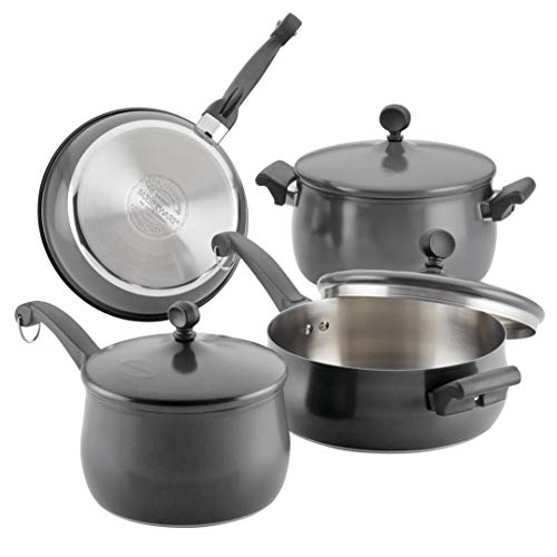 Farberware 120 Stainless Steel Cookware Set - Stylish and Durable