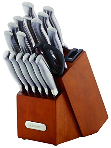 Farberware 18-Piece Knife Set with Wood Block