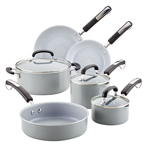 Farberware EcoAdvantage Cookware/Pots and Pans Set - Sustainable and Nonstick
