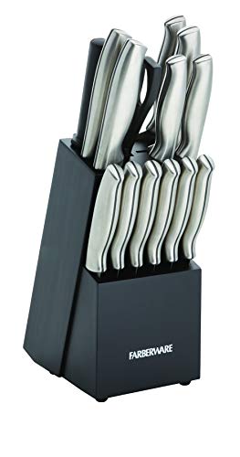 Farberware Stainless Steel Knife Block Set