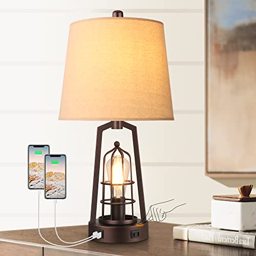 Farmhouse Bedside Lamp