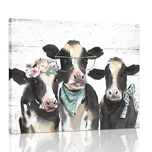 Farmhouse Cow Wall Art