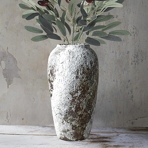 Farmhouse Pottery Clay Tall Terracotta Floor Vase