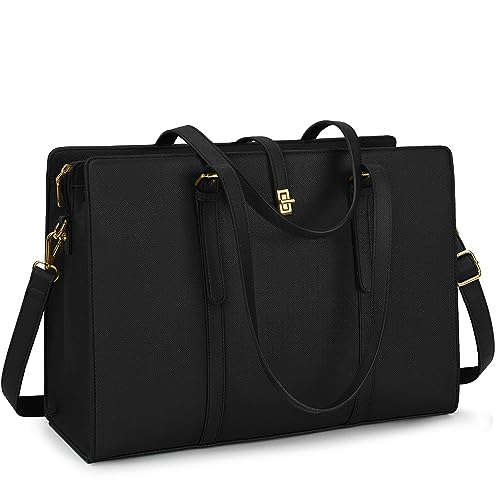 Fashionable Leather Laptop Tote Bag