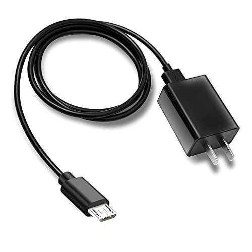 Fast Wall Charger and Micro USB Cable for Barnes & Noble Nook