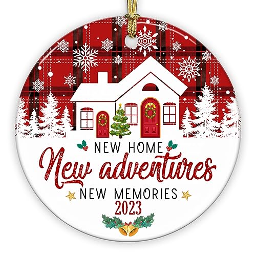 Fastpeace 2023 New Home Christmas Ornament