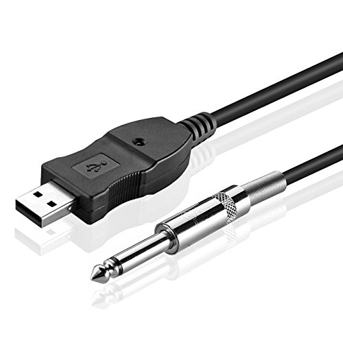 FastSun Guitar Bass USB Link Cable Adapter