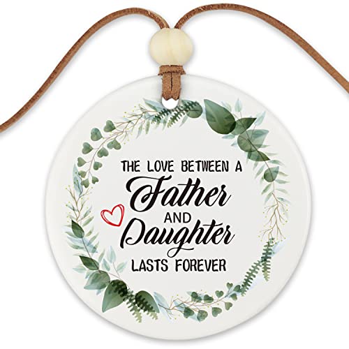 Father Daughter Ornament Plaque Gift