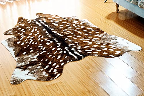 Faux Cowhide Rug Deer Carpet for Home