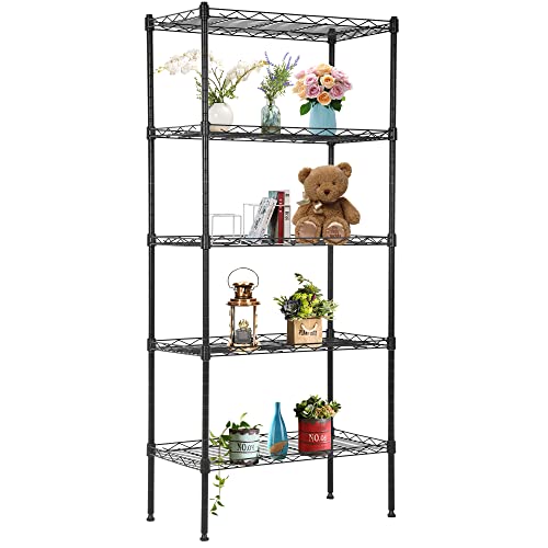 FDW Pantry Shelves Storage Rack Metal Shelf