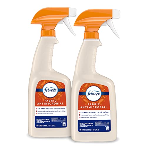 Febreze Antimicrobial Fabric Spray, 32 fl oz (Pack of 2)