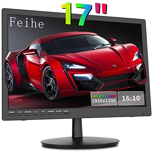 Feihe 17" FHD LED Monitor with HDMI VGA