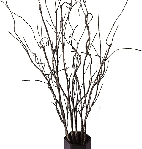FeiLix 5PCS Artificial Curly Willow Branches