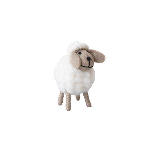Felt Sheep Figurine