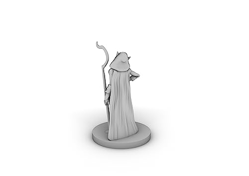Female Elf Druid Tabletop DND Gaming Miniature