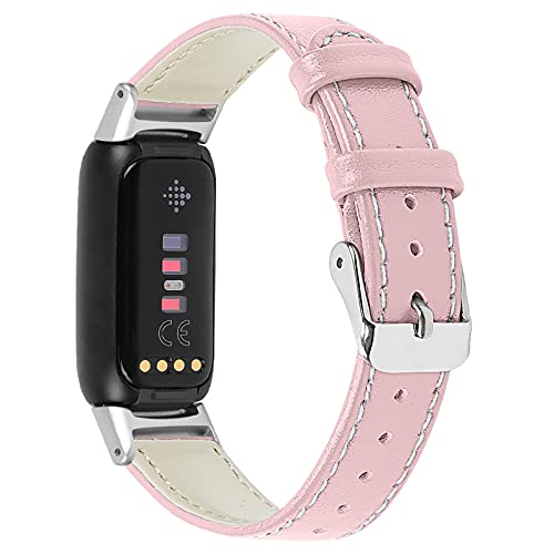 Feminine Leather Replacement Band for Fitbit Luxe/Fitbit Luxe Special Edition