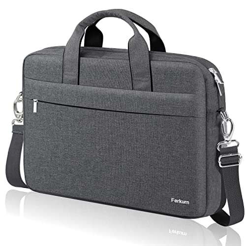 Ferkurn Laptop Bag Case 14 15 15.6 Inch - Shoulder Briefcase Messenger Case