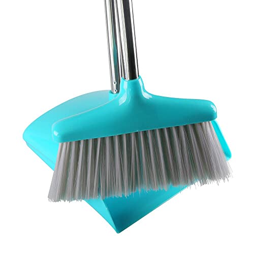 FGY Broom and Dustpan Set - Lightweight and Sturdy