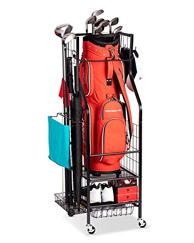 FHXZH Golf Bag Storage Rack