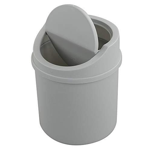 Fiazony Plastic Desktop Mini Trash Can