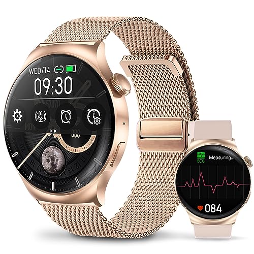 FILIEKEU Smart Watch 1.5 Inch Blood Pressure Oxygen Sleep Monitor Bluetooth Call Smartwatch